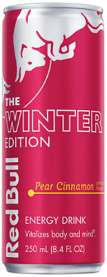 Red Bull Winter Edition Pear Cinnamon Singles - 8.4 Fl Oz - Image 1