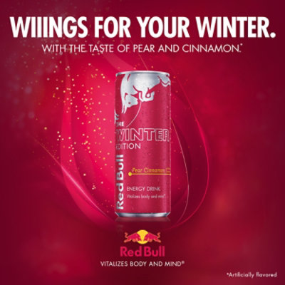 Red Bull Winter Edition Pear Cinnamon Singles - 8.4 Fl Oz - Image 6