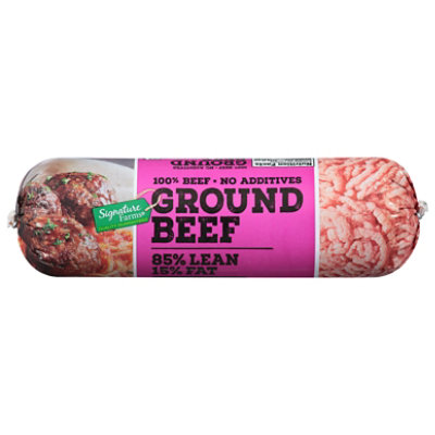 Signature Select Ground Beef 85% Lean 15% Fat - 32 Oz - Image 2