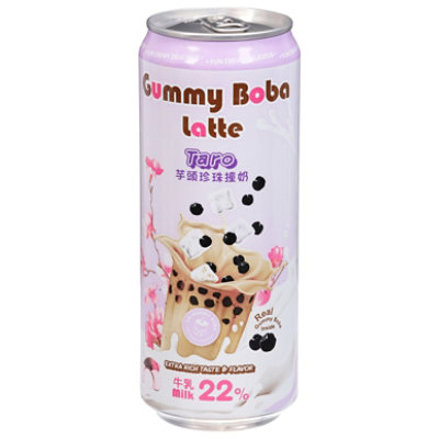 OS Gummy Taro Boba Latte - 15.9 Oz - Image 3
