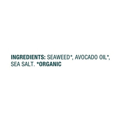 Gimme Avocado And Seasalt Seaweed Roasted Snack 5 piece - 0.7 Oz - Image 5