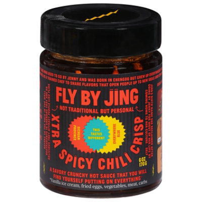 Fly By Jing Extra Spicy Chili Crisp - 6 Oz - Image 3