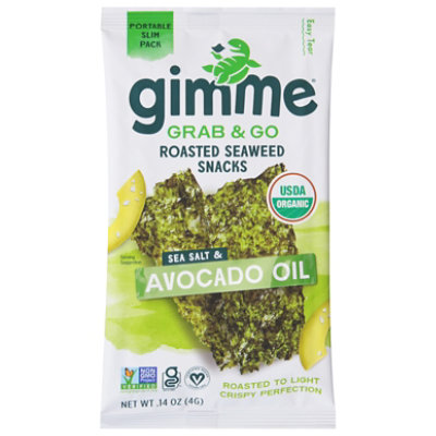 Gimme Avocado Oil Roasted Seaweed Snack - 0.14 Oz - Image 3