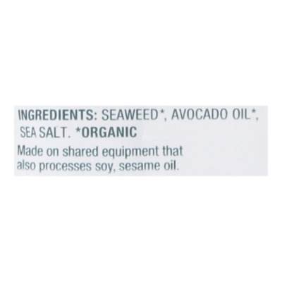 Gimme Avocado Oil Roasted Seaweed Snack - 0.14 Oz - Image 5