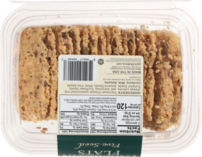 Joyfull Original Seeded Parmesan Cracker - 3.75 Oz - Image 5