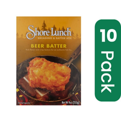 Shore Lunch Mix Butter Beer 9 oz (Pack of 10) - Image 1