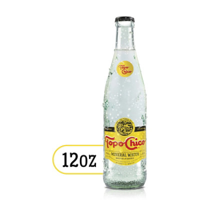 Topo Chico Water Mineral Original Glass 12 fl oz (Pack of 24) - Image 1
