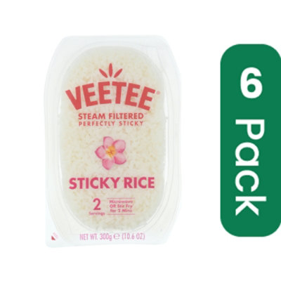 Veetee Rice Sticky Veetee 10.6 Oz (Pack of 6) - Image 1