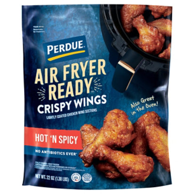 Perdue Air Fryer Ready Hot N Spicy Crispy Wings - 22 Oz - Image 2