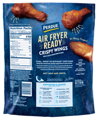 Perdue Air Fryer Ready Hot N Spicy Crispy Wings - 22 Oz - Image 6