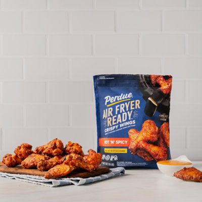 Perdue Air Fryer Ready Hot N Spicy Crispy Wings - 22 Oz - Image 3