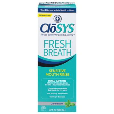 Closys Mouth Rinse Sens Mint - 32 Oz - Image 3