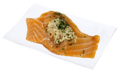 Stuffed Salmon Portion - 8 Oz - Image 1