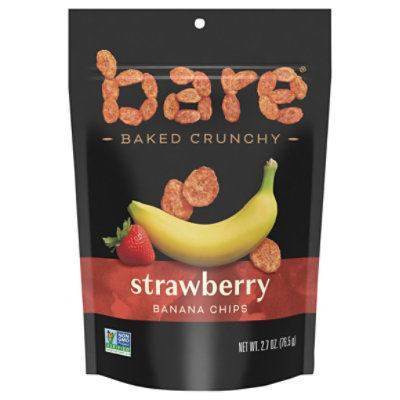 Bare Baked Banana Chips Strawberry - 2.7 Oz - Image 3