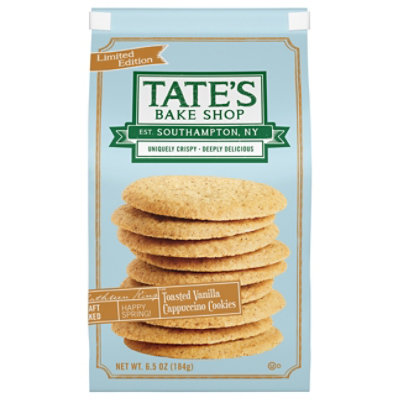 Tate's Bake Shop Vanilla Cappuccino Cookies - 6.5 Oz