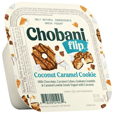 Chobani Flip Coconut Caramel Cookie - 4.5 Oz - Image 1