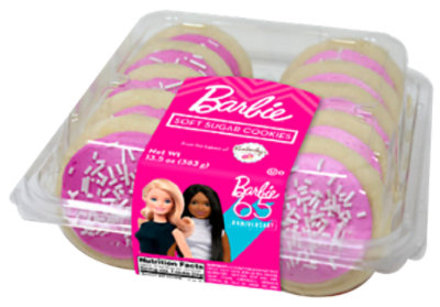 Kimberlys Bakeshoppe Barbie Frosted Cookies - 13.5 Oz - Image 1