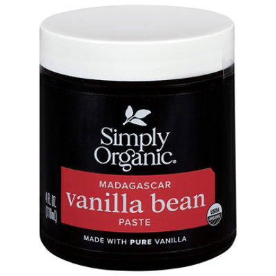 Simply Organic Bean Paste Vanilla - 4 Fl. Oz. - Image 2