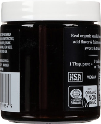 Simply Organic Bean Paste Vanilla - 4 Fl. Oz. - Image 4