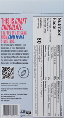 Scharffen Berger Portions Baking Dark Chocolate 70 - 4 Oz - Image 6