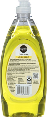 Signature SELECT Dish Soap Liquid Lemon - 18 Fl. Oz. - Image 5