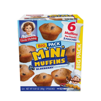 Ld Big Pack Mini Muffins Blueberry - 12.67 Oz - Image 1