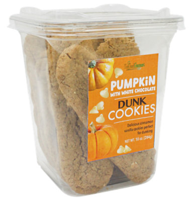 Pumpkin Dunk Cookies - 7.5 Lb - Image 1