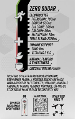 Body Armor Flash Iv Strawberry Kiwi - 6 Count - Image 6