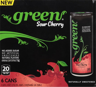 Green Cola Green Sour Cherry - 6-12 Fl. Oz. - Image 6