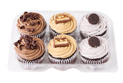 Frozen Assorted Chocolate Cupcakes - Each - Image 1