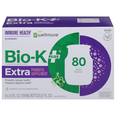 Bio K Extra Probiotic Immune Shot - 6-3.5 Fl. Oz. - Image 3