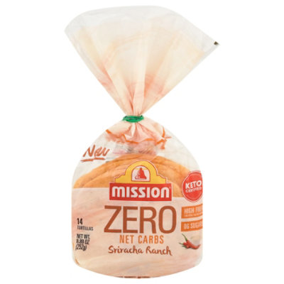 Mission Zero Net Carbs Tortillas Sriracha Ranch - 14 Count - Image 3