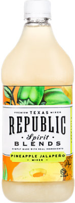Republic Spirits Pineapple Jalapeno Margarita - 1 Litter - Image 1