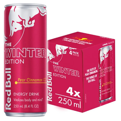 Red Bull Winter Edition Pear And Cinnamon - 4-8.4 Fl. Oz. - Image 1