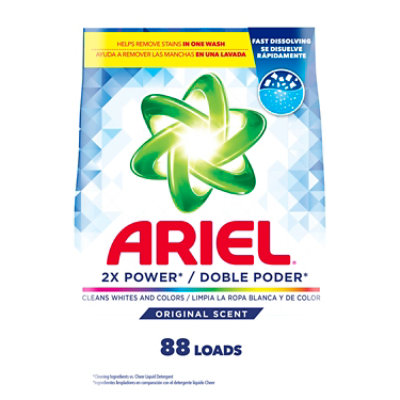 Ariel Laundry Detergent Powder Original Scent -141 Oz. - Image 1