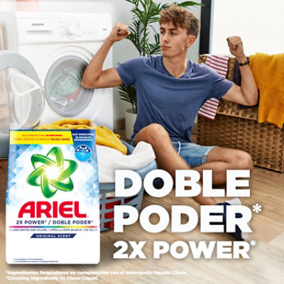 Ariel Laundry Detergent Powder Original Scent -141 Oz. - Image 3