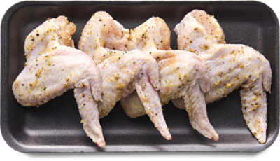 Chicken Wings Parmesan Garlic Marinade Up To 10% Solution - 1.25 Lb - Image 1