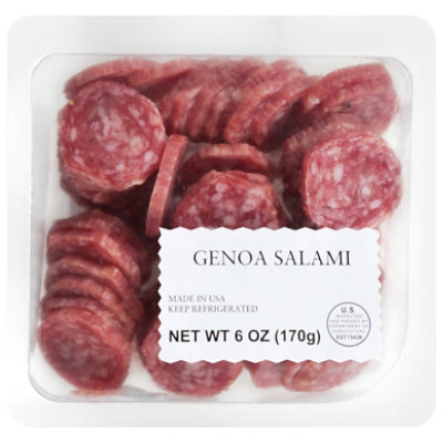 Fratelli Beretta Genoa Salami - 6 Oz. - Image 1