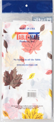 Tablemate Fall Leaves Tablecover 1 Count - Each - Image 4