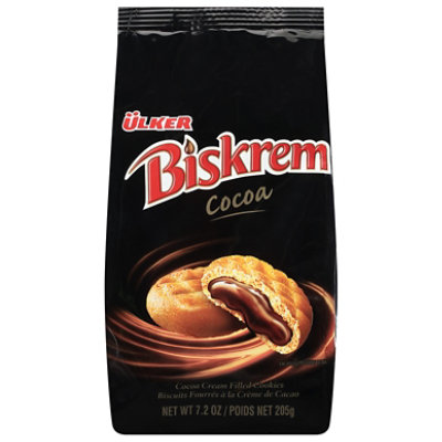 Ulker Cocoa Cream Filled Biskrem Cookies - 7.2 Oz. - Image 3