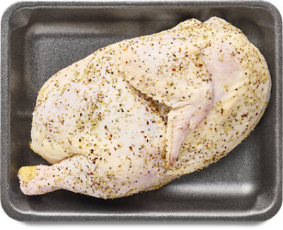 Chicken Whole Split Rosemary Garlic Seasoningg - 0.5 Lb