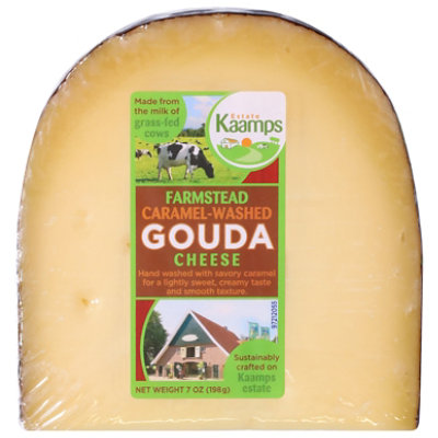 Kemps Caramel Gouda Cheese Wedge - 7 Oz. - Image 3