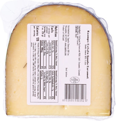 Kemps Caramel Gouda Cheese Wedge - 7 Oz. - Image 6