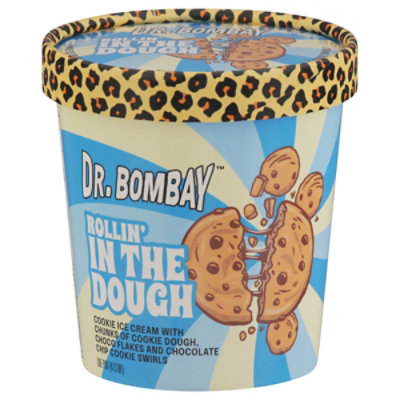 Dr Bombay Ice Cream Rollin In The Dough - 1 Pint - Image 1