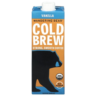 Wandering Bear Vanilla Cold Brew Coffee - 32 Fl. Oz. - Image 1