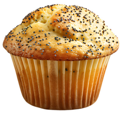 Two Bite Lemon Poppy Muffins 9 Count - 8 Oz. - Image 1