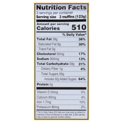 Two Bite Lemon Poppy Muffins 9 Count - 8 Oz. - Image 3