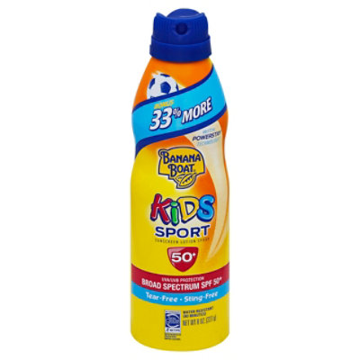 Banana Boat Kids Sport Spf 50 Lotion Spray - 8 Oz. - Image 1