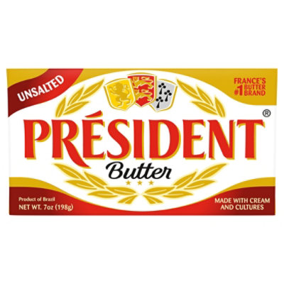 President Unsalted Butter Bar - 7 Oz. - Image 2