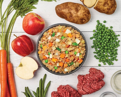 JustFoodForDogs Farm Fresh Beef and Country Vegetable Adult Dog Food - 18 Oz - Image 4